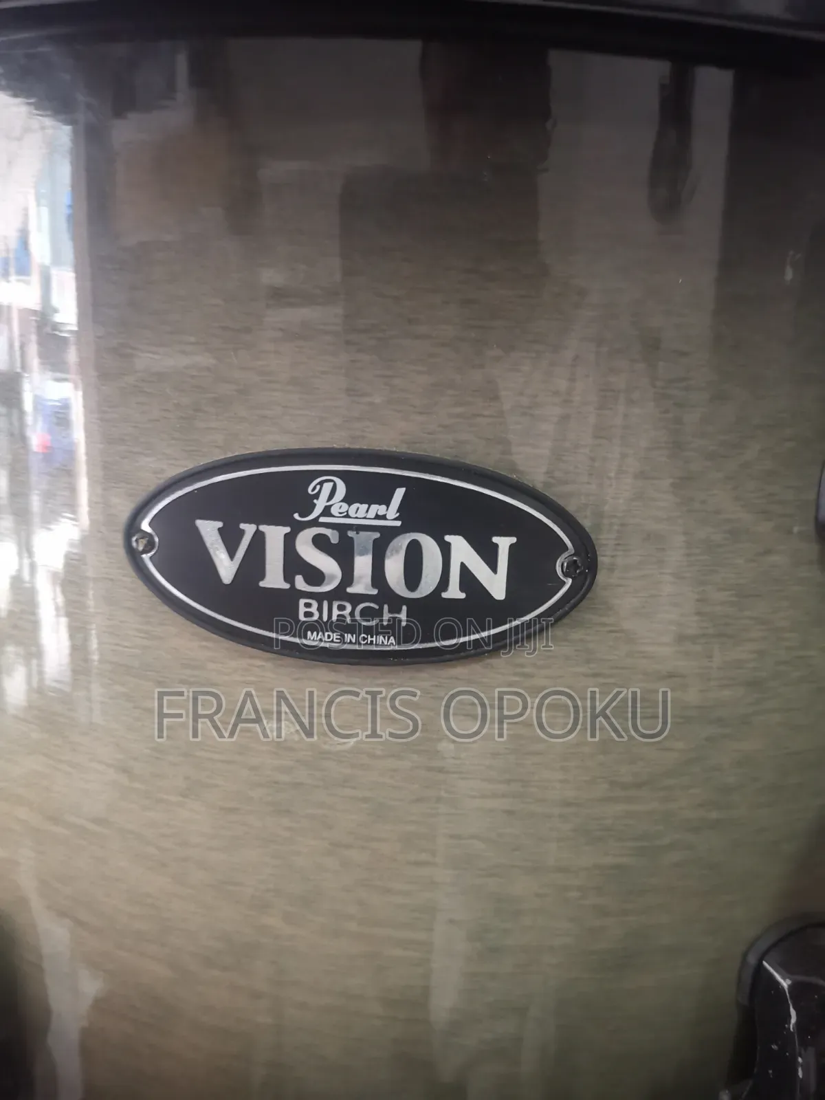 Pearl Vision Birch Drum