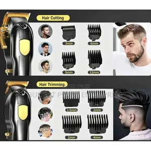2in1 Rechargeable Hair Clippers Led Display With Accessories