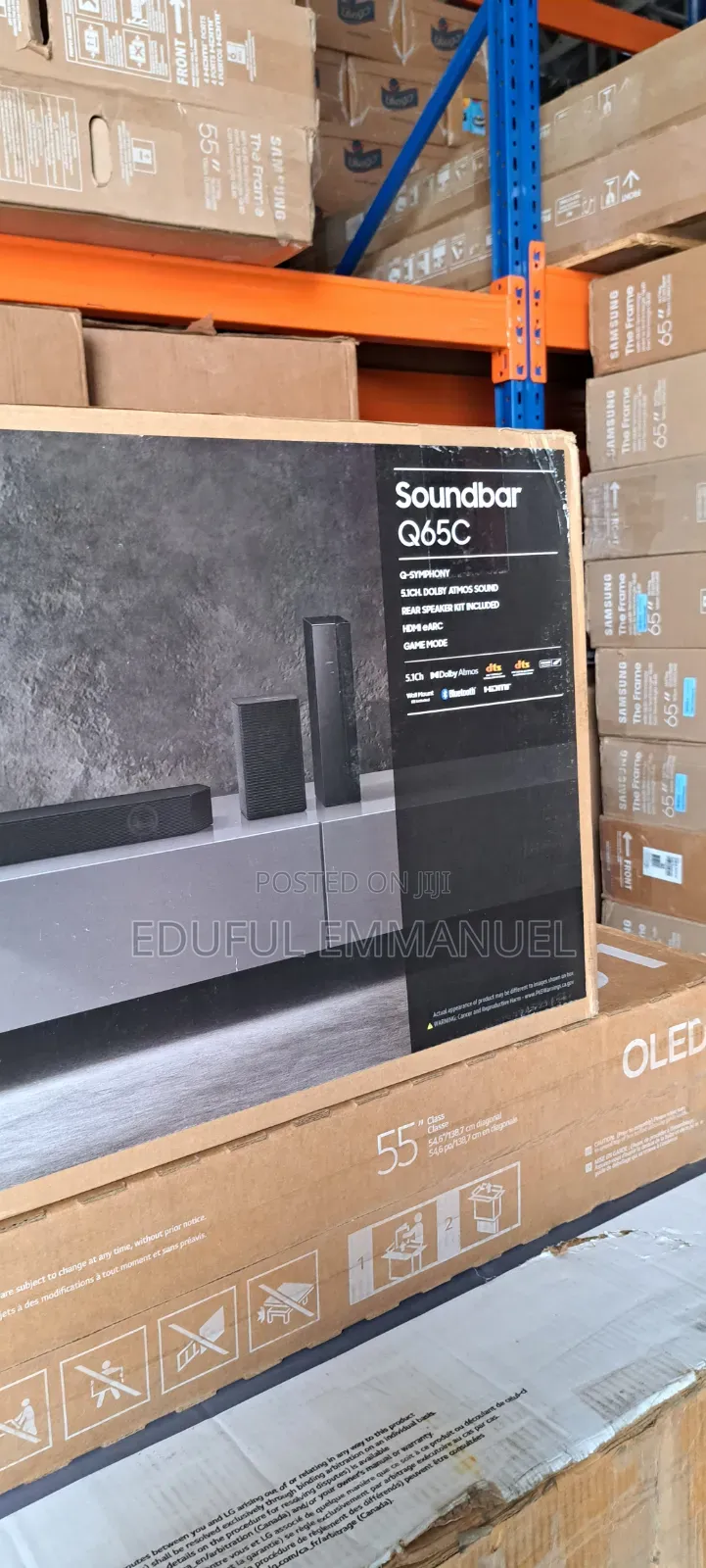 Excellent Samsung 5.1ch Soundbar Q65C Dolby Atmos Q Symphony