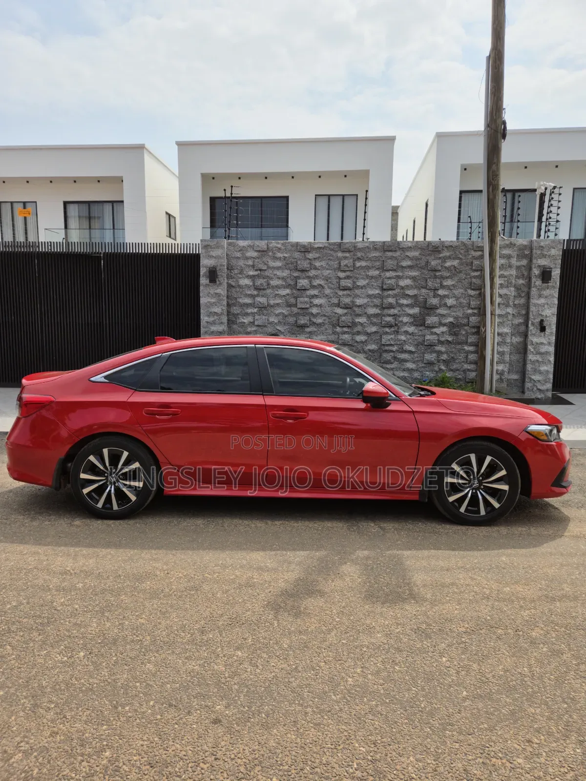 Honda Civic EX CVT w/o BSI 2023 Red