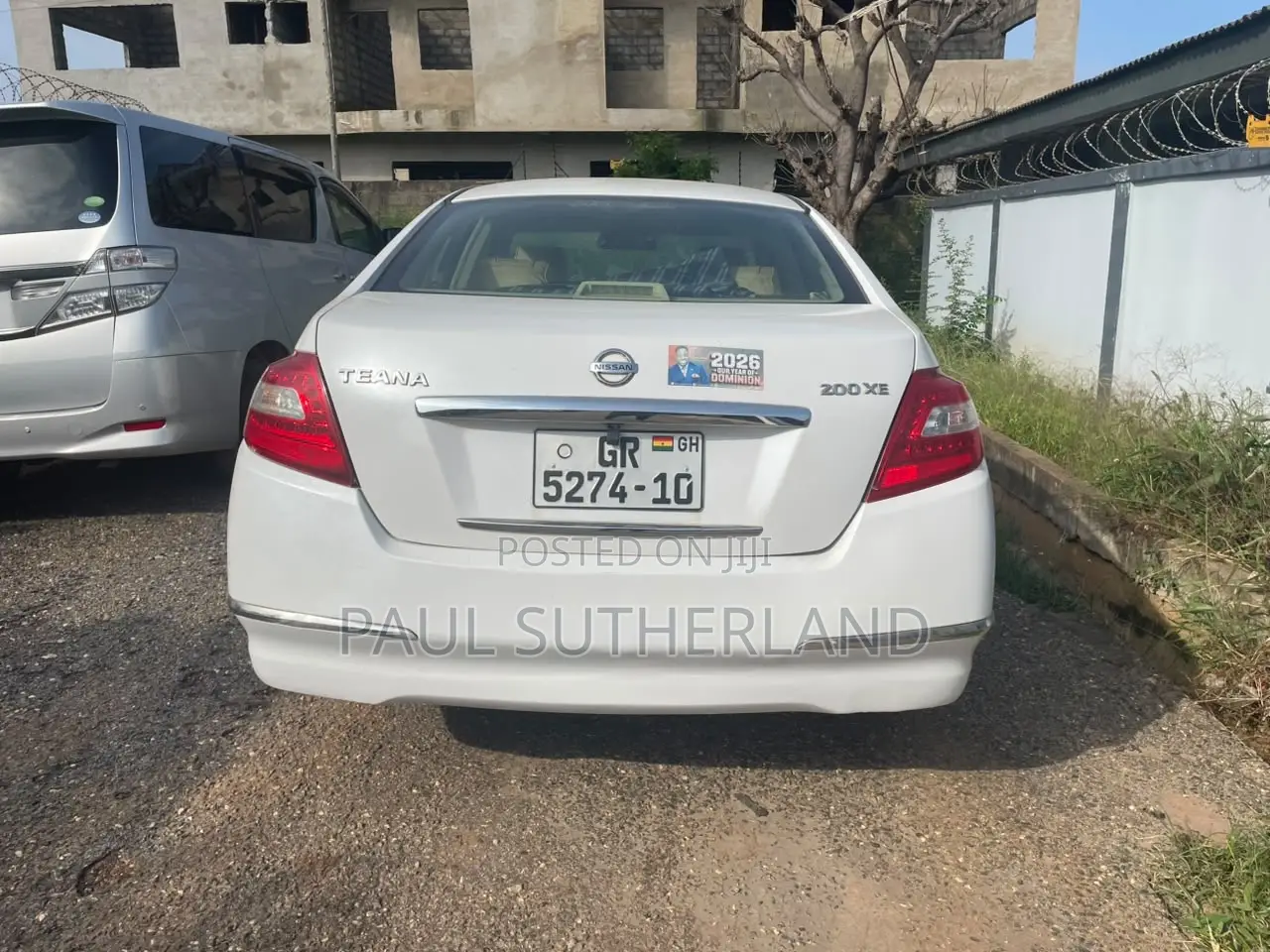Nissan Teana 2010 White