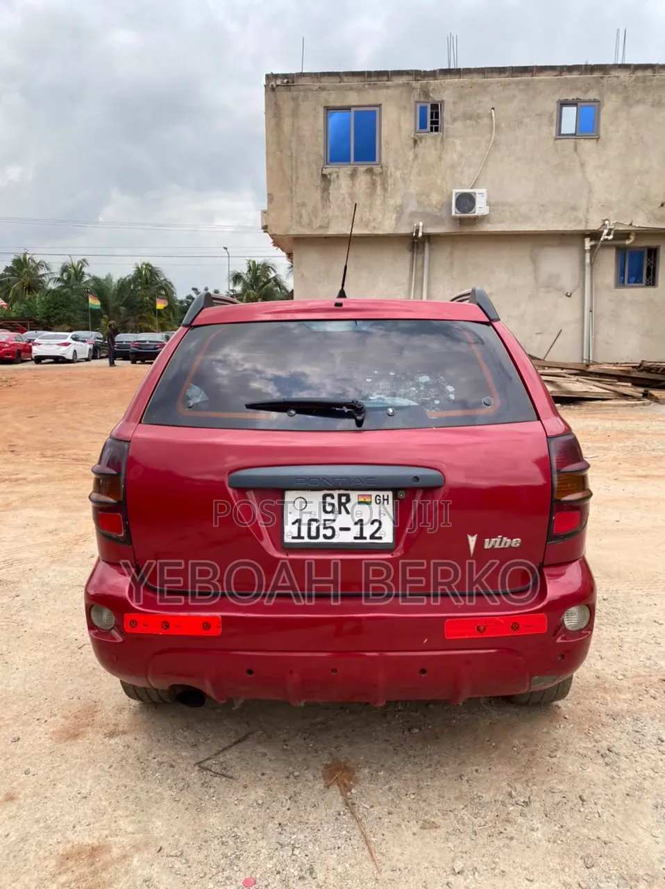 Pontiac Vibe 2006 Red