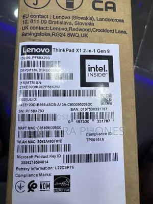 New Laptop Lenovo ThinkPad X1 Yoga 16GB Intel Core Ultra 7 SSD 512GB