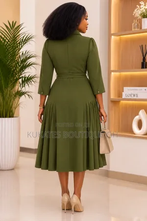 Shirt Midi Dress