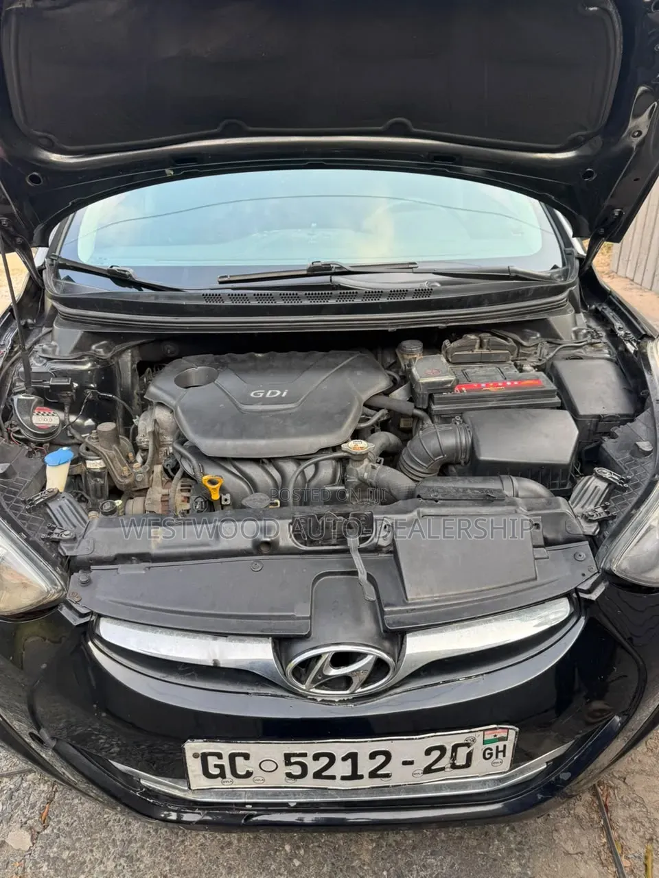 Hyundai Avante 2013 Black
