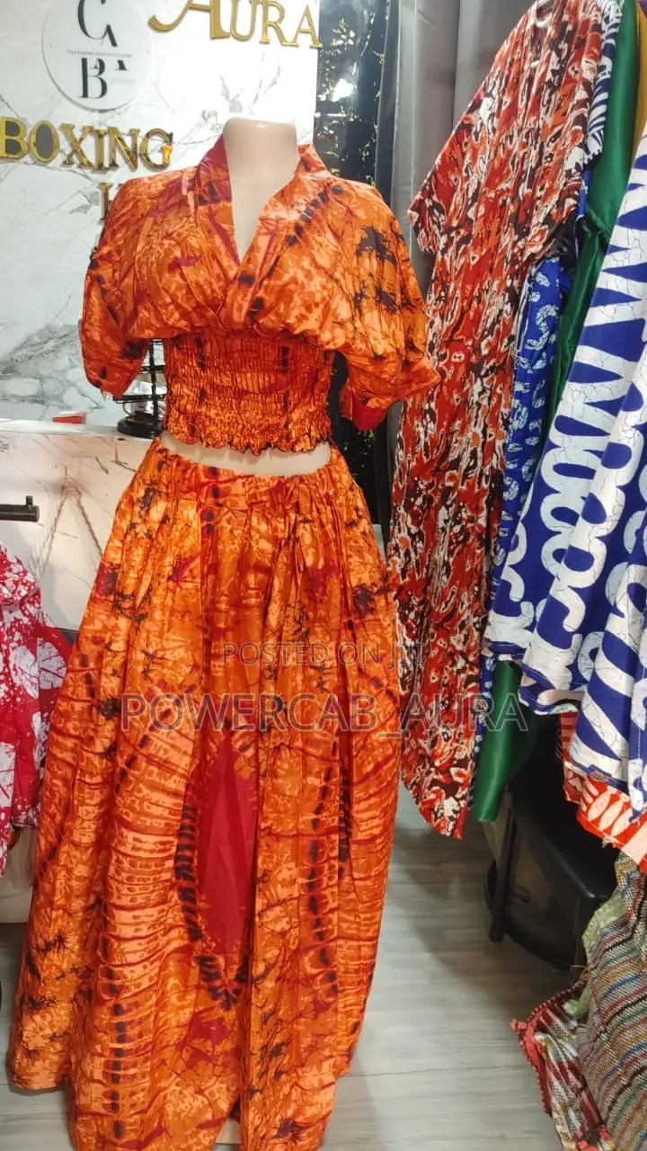 African Wear Skirt and Top