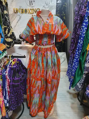 African Wear Skirt and Top