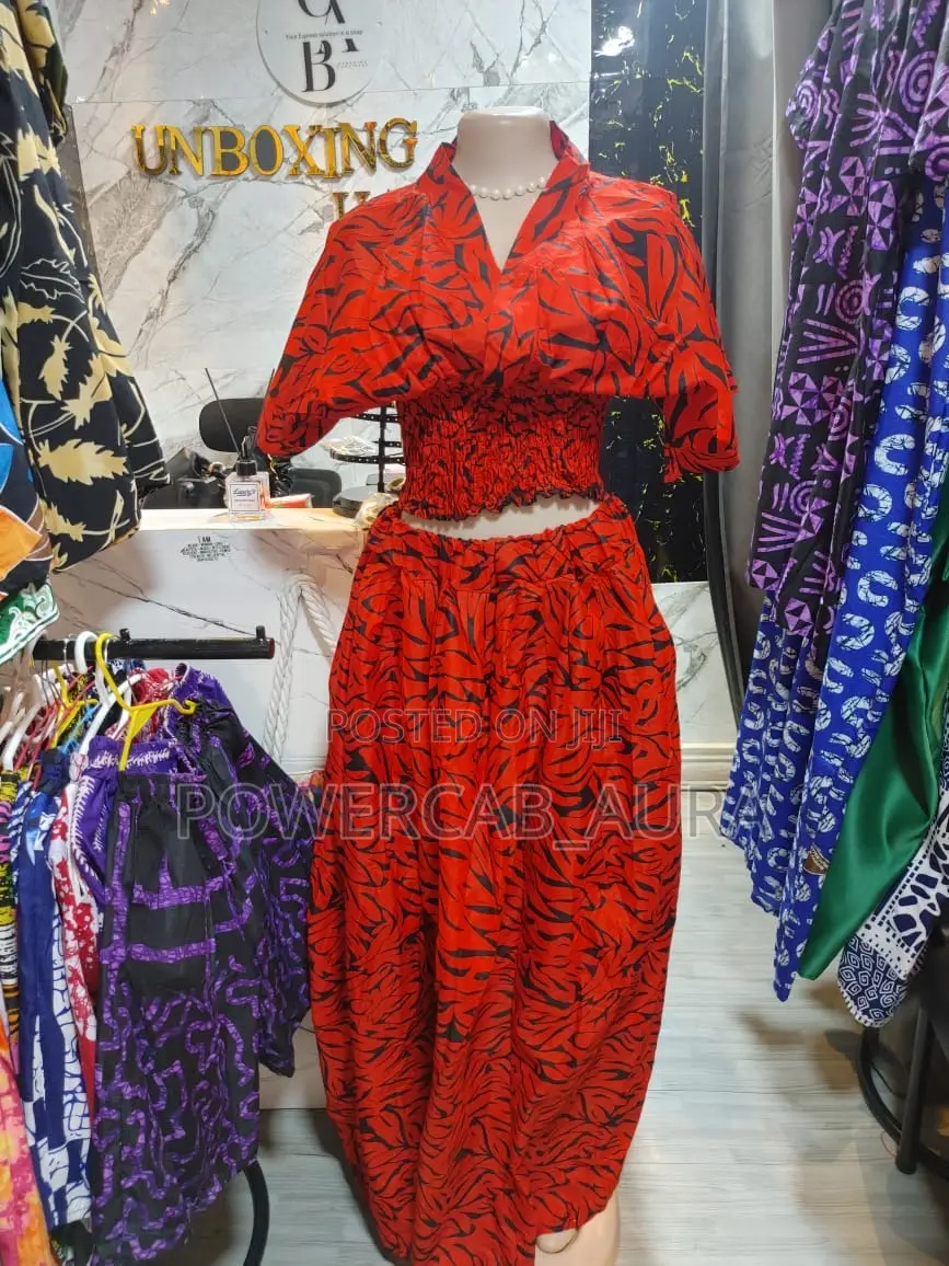African Wear Skirt and Top