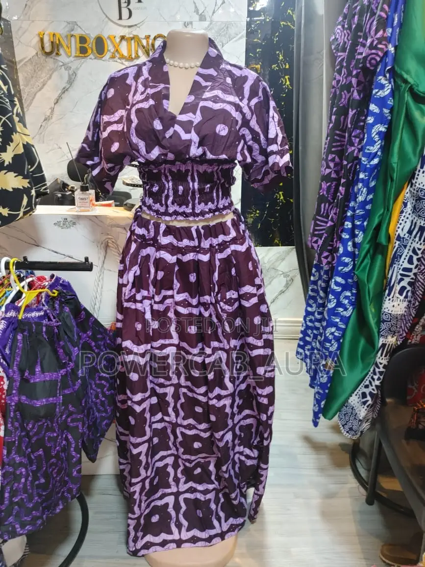 African Wear Skirt and Top