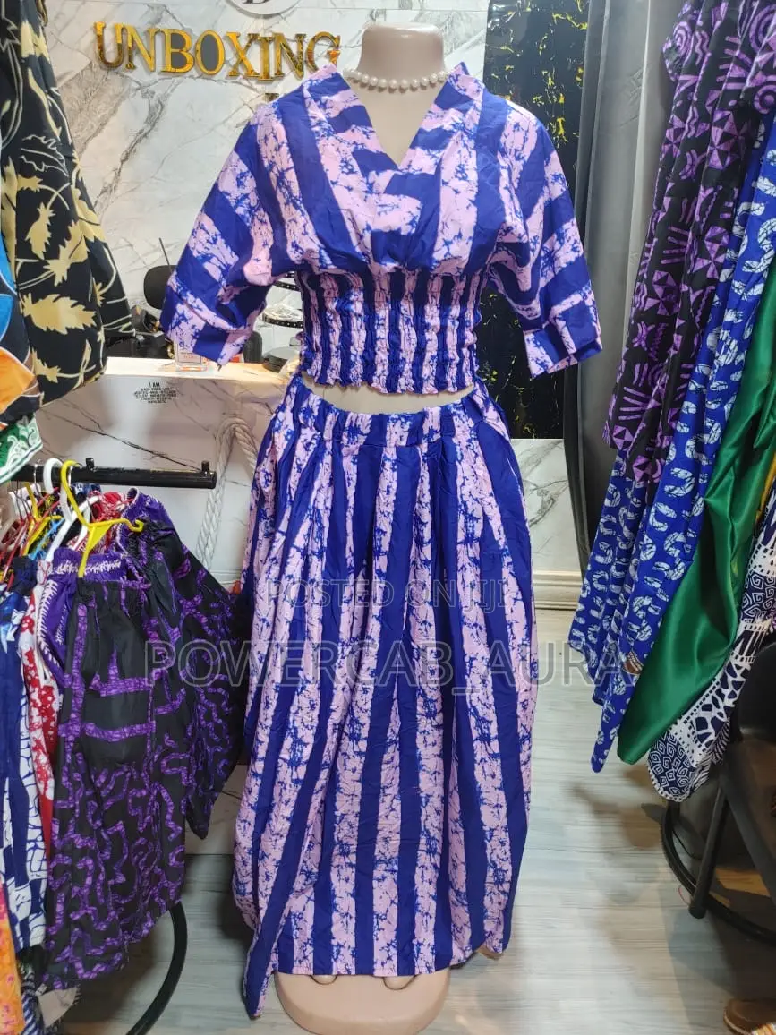 African Wear Skirt and Top