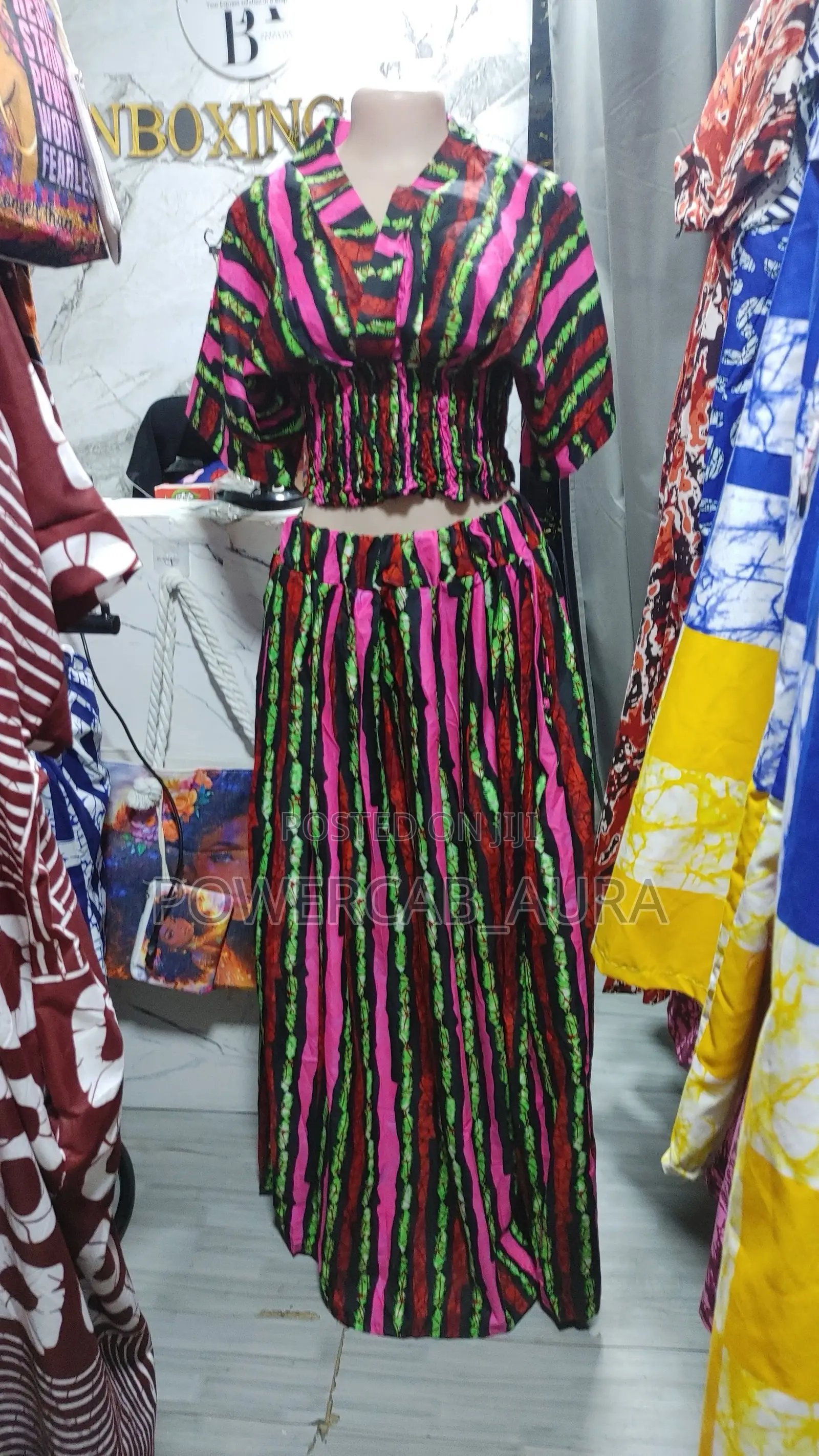 African Wear Skirt and Top
