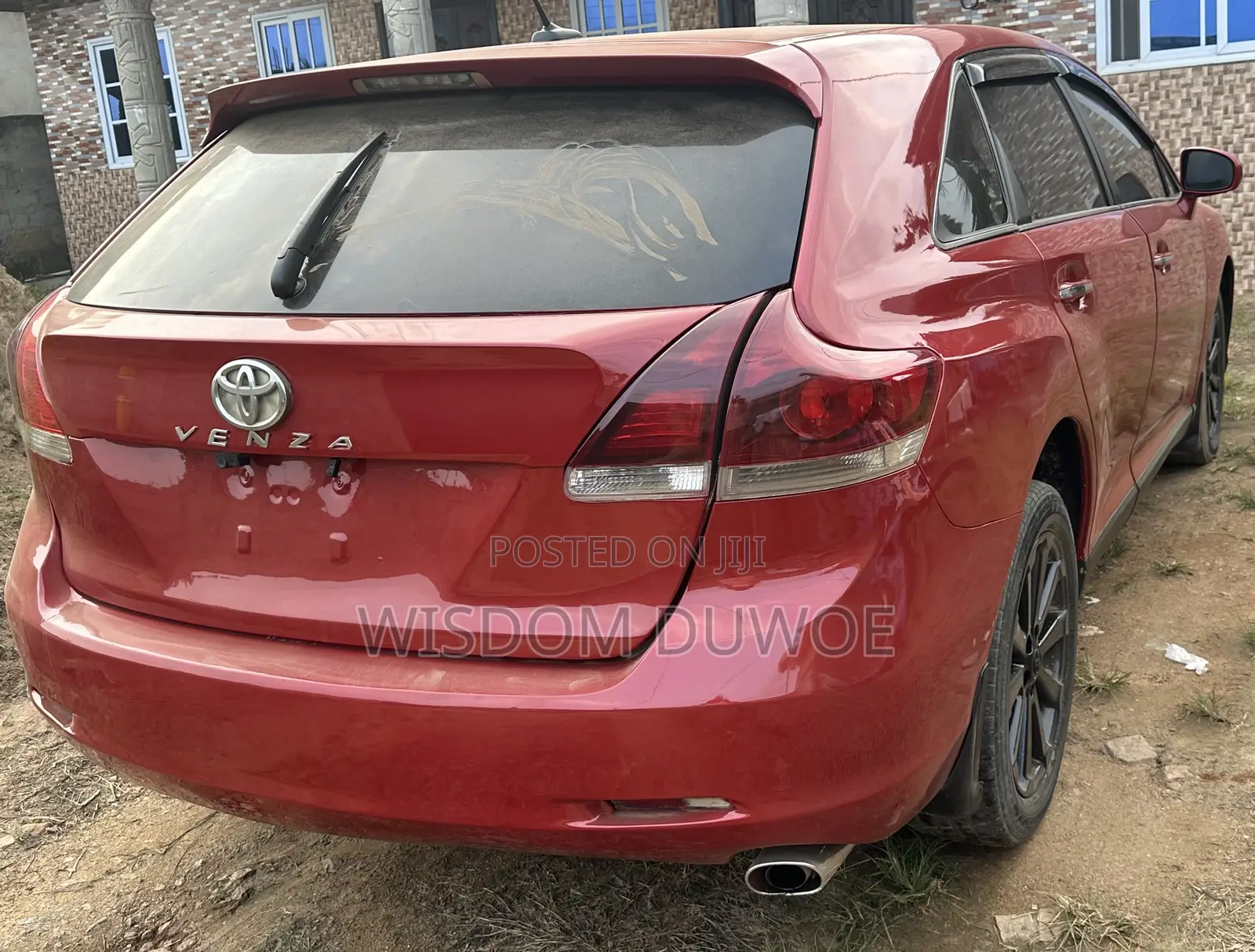 Toyota Venza AWD 2010 Red