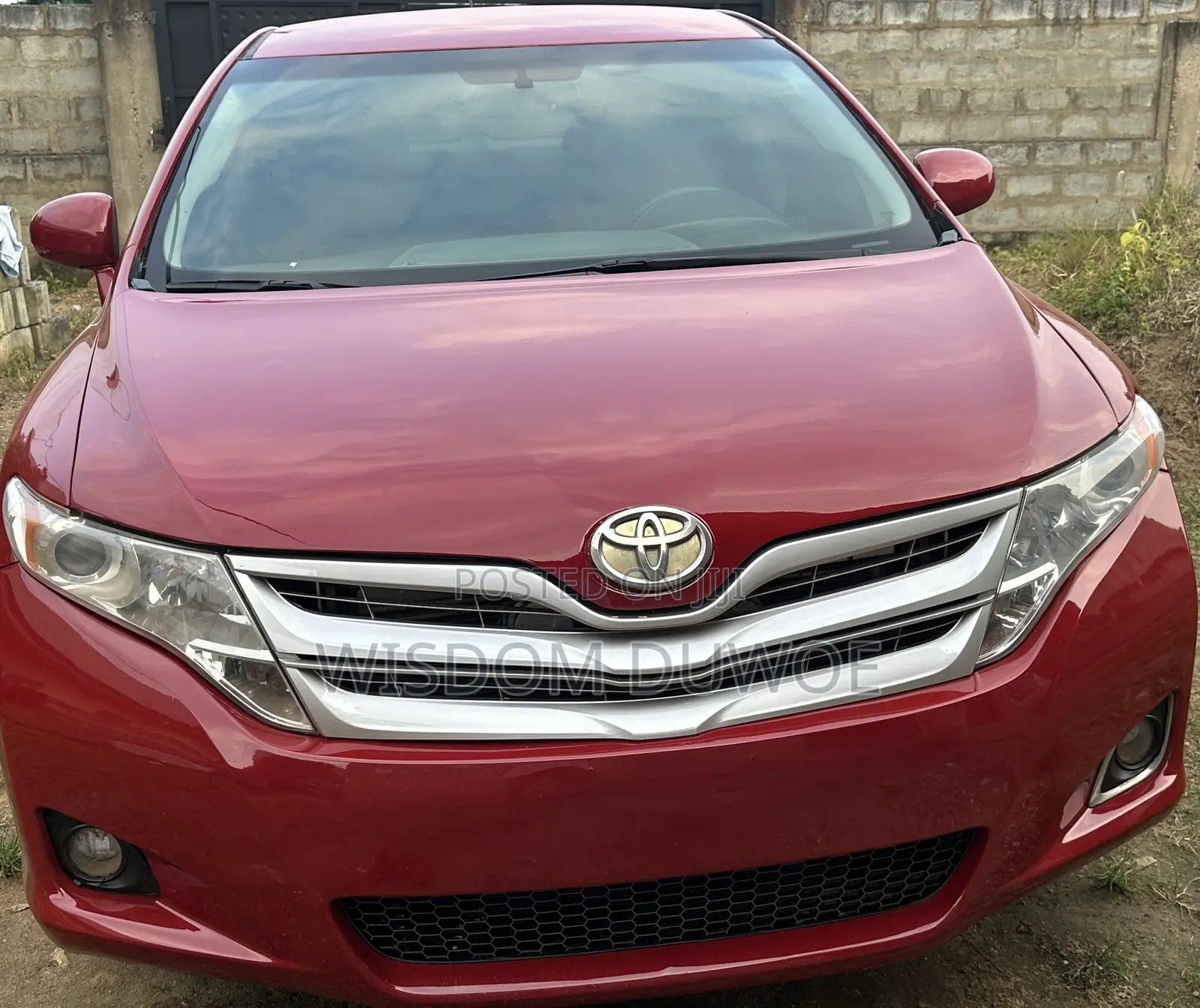Toyota Venza AWD 2010 Red