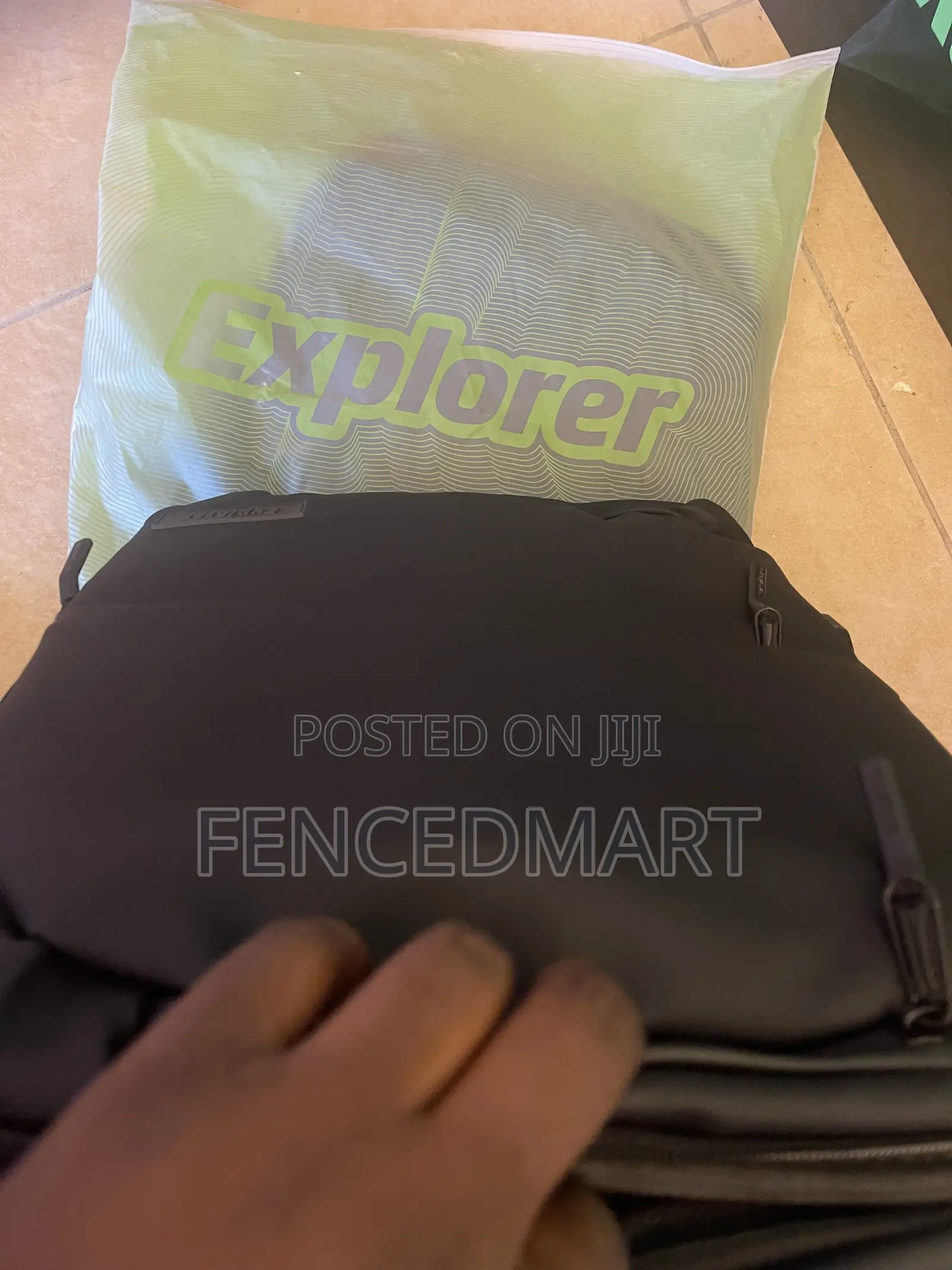 Oraimo DuraLite Backpack OHDB-003 Waterproof Laptop Backpack Black