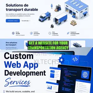 Logistics Transport Company Website Design in Ghana