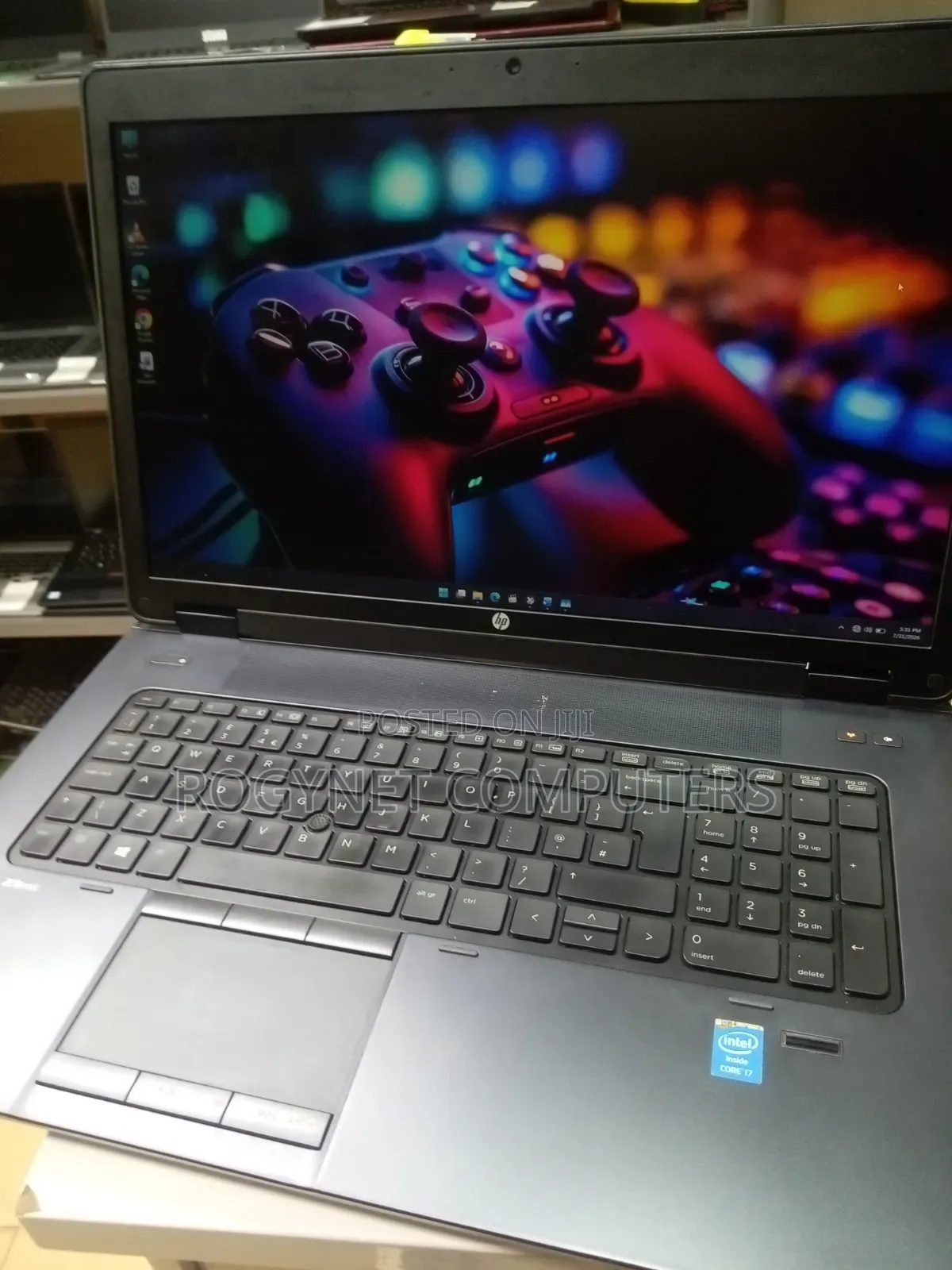 Laptop HP ZBook 17 32GB Intel Core i7 HDD+SSD 512GB