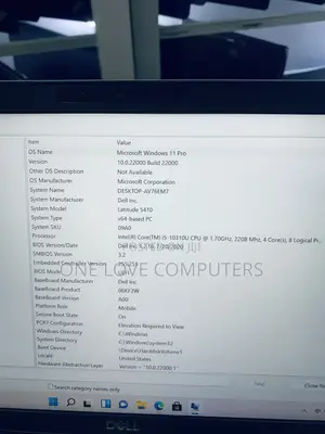 Laptop Dell Latitude 5410 16GB Intel Core i5 SSD 256GB