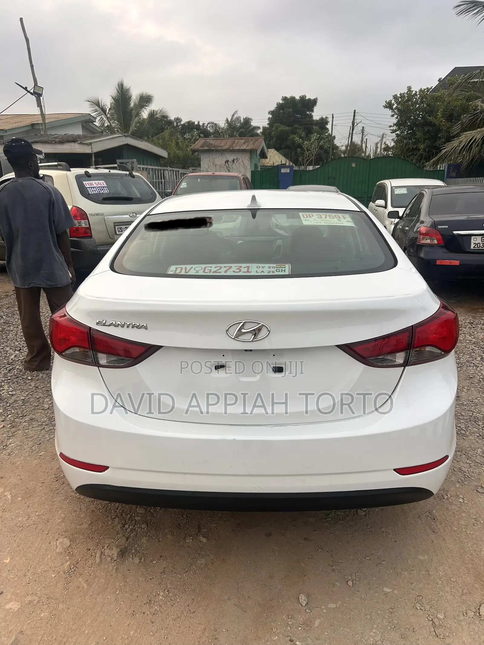 Hyundai Elantra SE 4dr Sedan (1.8L 4cyl 6A) 2015 White