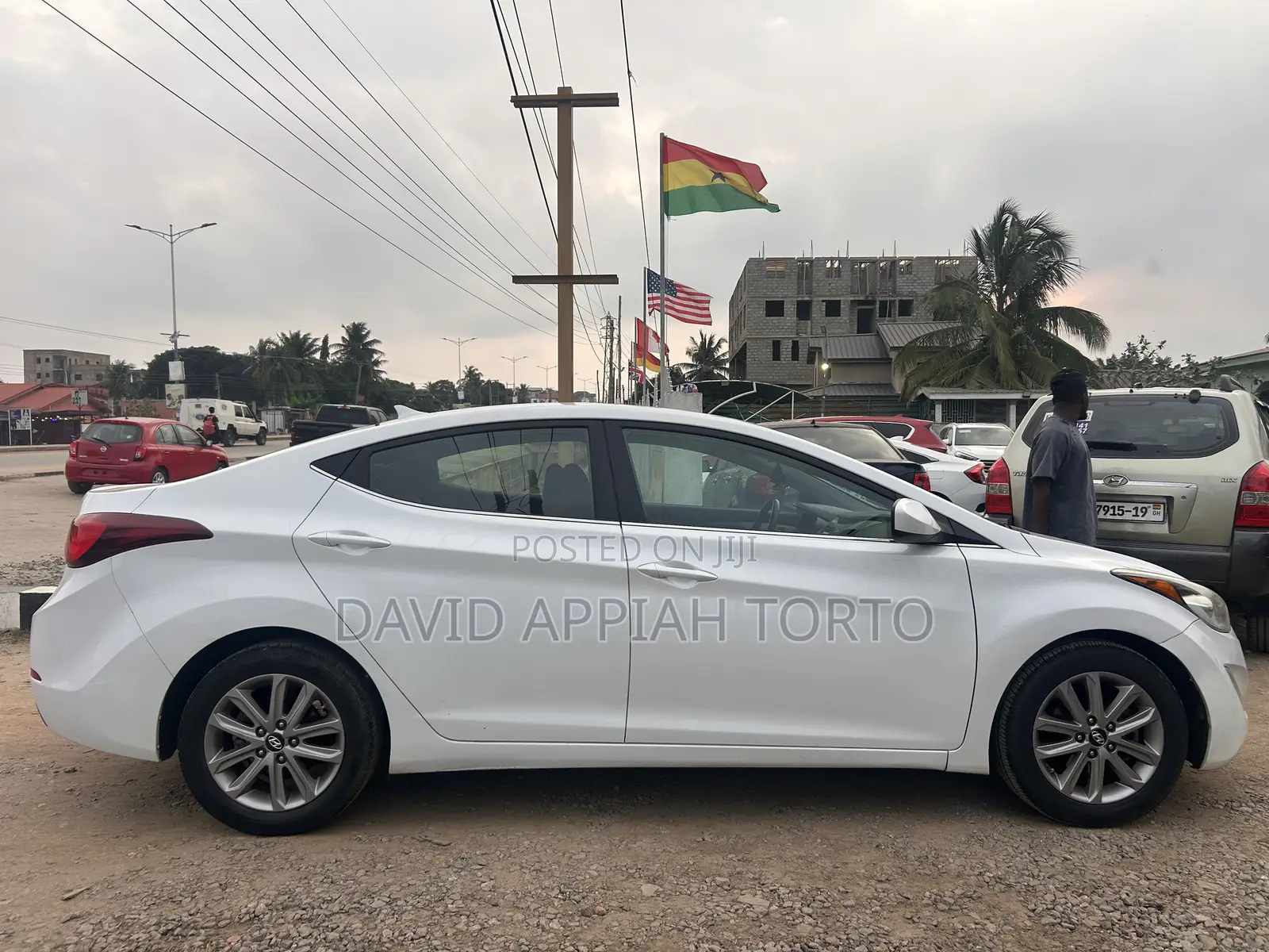 Hyundai Elantra SE 4dr Sedan (1.8L 4cyl 6A) 2015 White