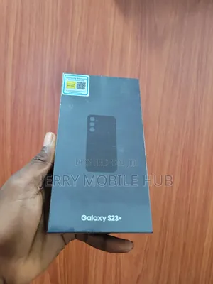 New Samsung Galaxy S23+ 256 GB Black