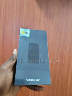 New Samsung Galaxy S23+ 256 GB Black