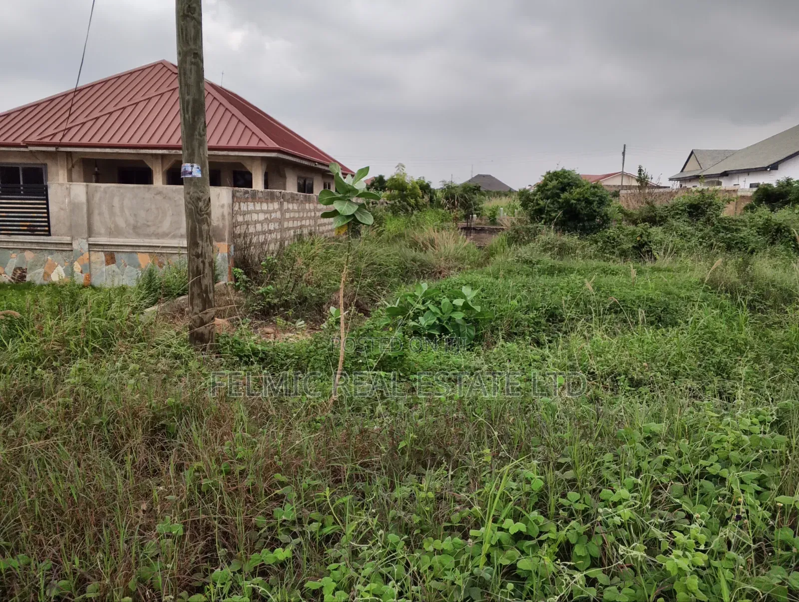 100x80ft Plot at Tema Comm 24 Palm Ridge Estate for Sale
