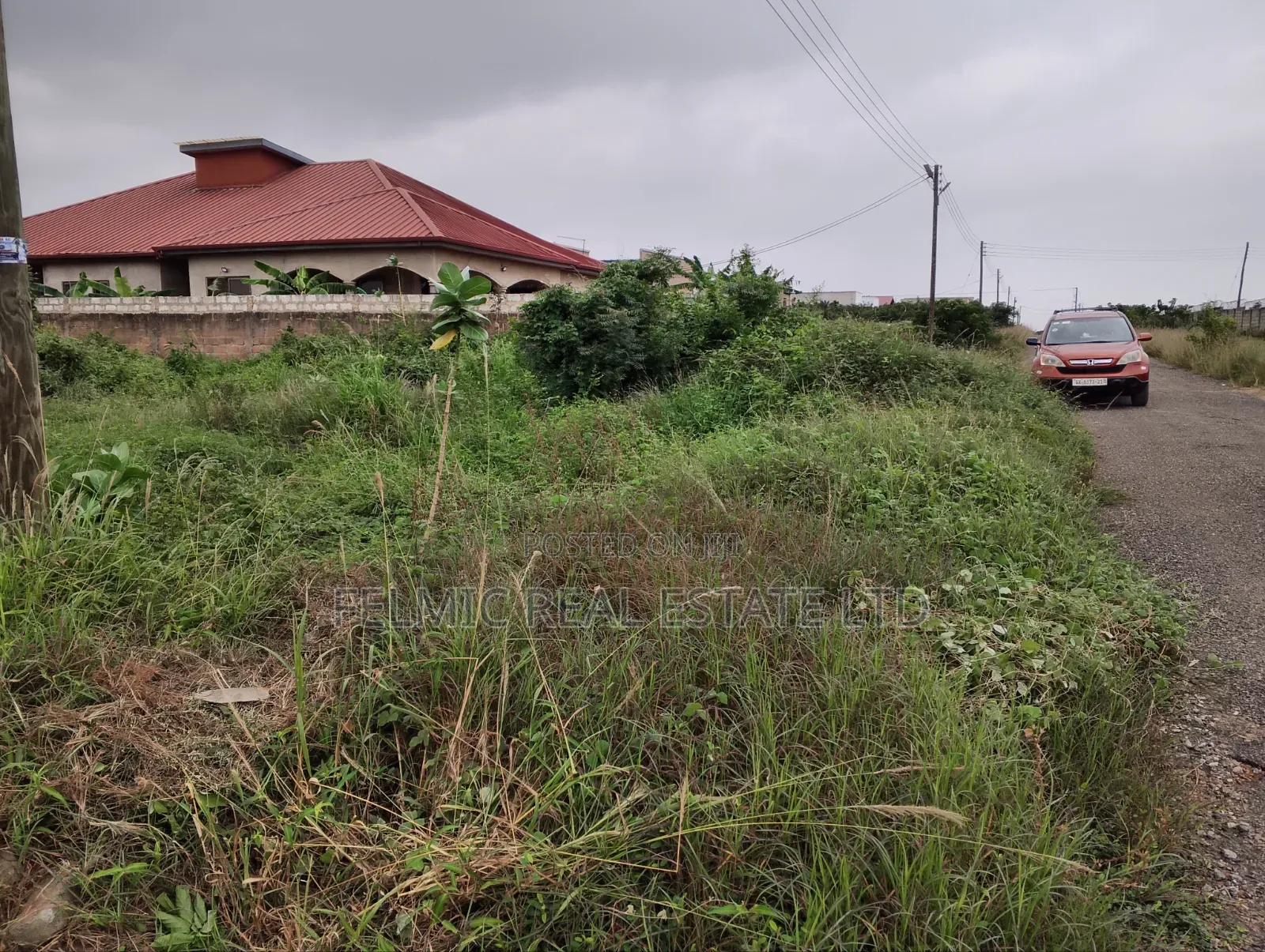 100x80ft Plot at Tema Comm 24 Palm Ridge Estate for Sale