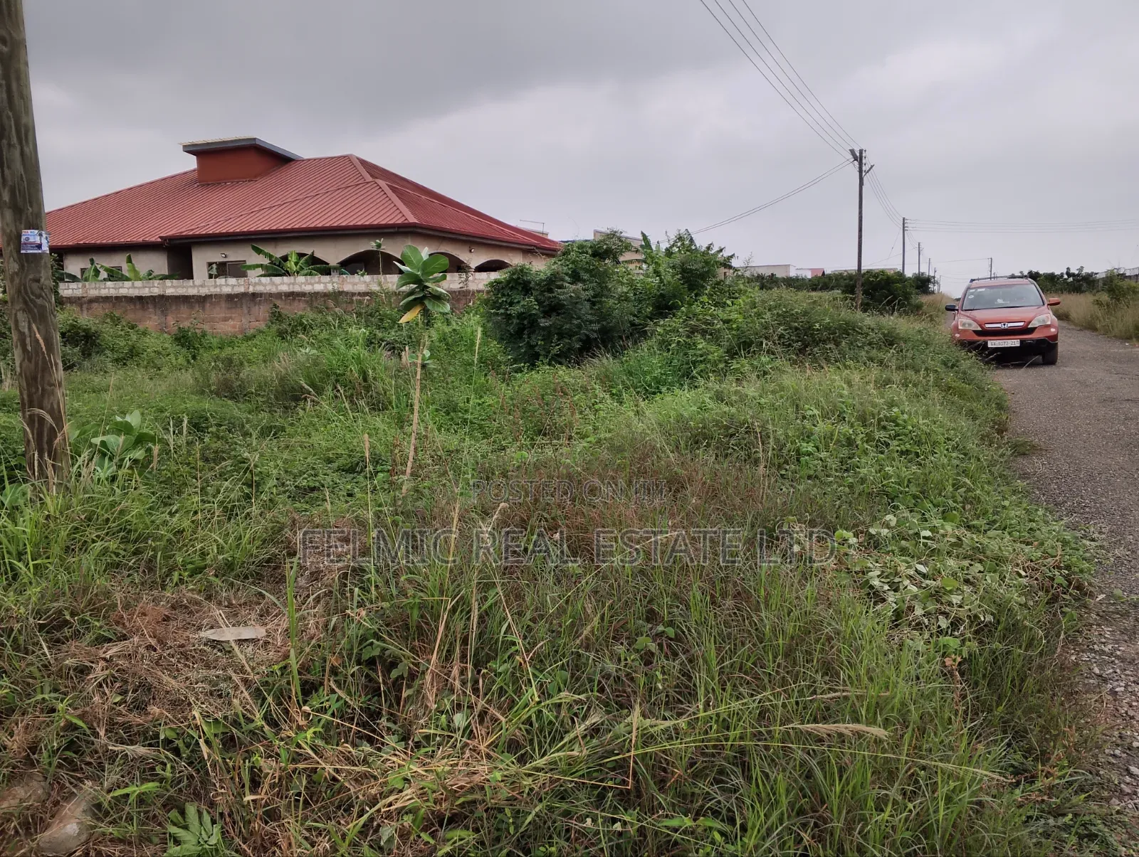 100x80ft Plot at Tema Comm 24 Palm Ridge Estate for Sale