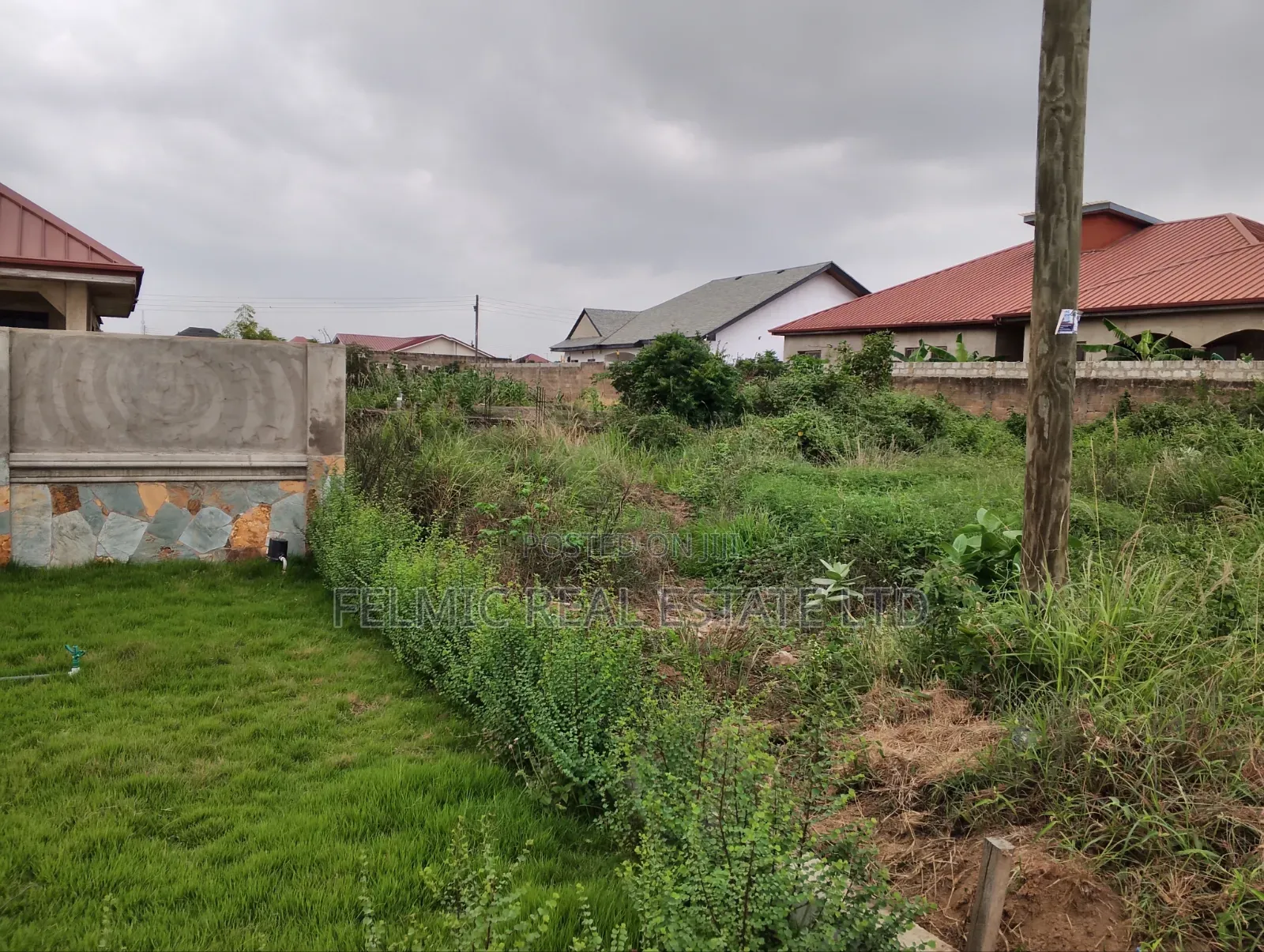 100x80ft Plot at Tema Comm 24 Palm Ridge Estate for Sale