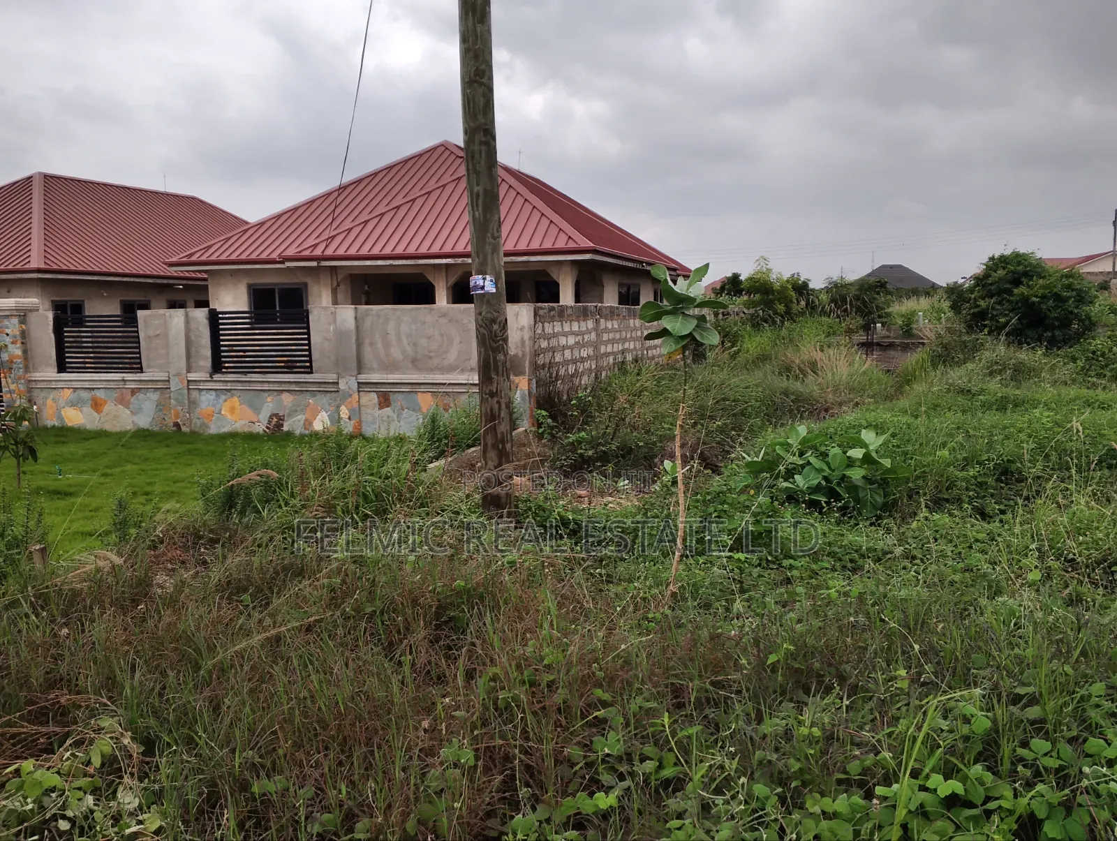 100x80ft Plot at Tema Comm 24 Palm Ridge Estate for Sale