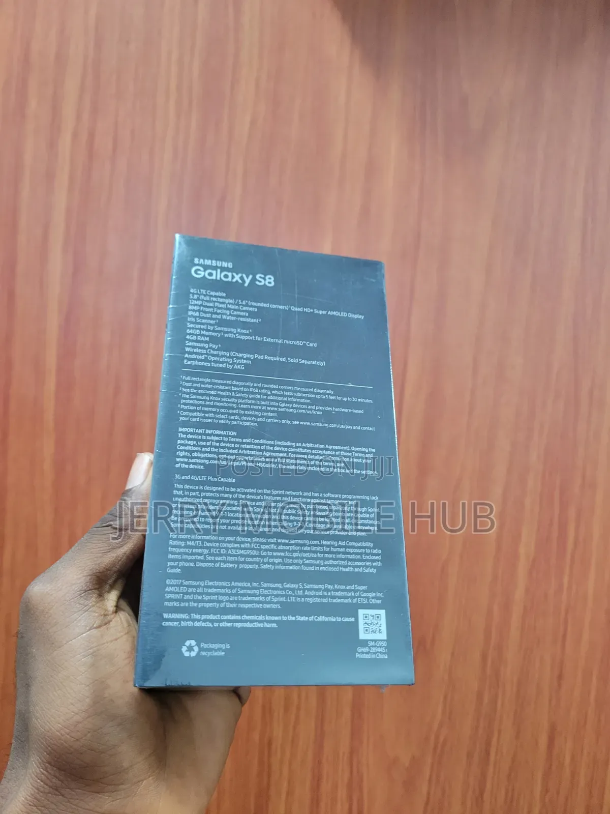 New Samsung Galaxy S8 64 GB Blue