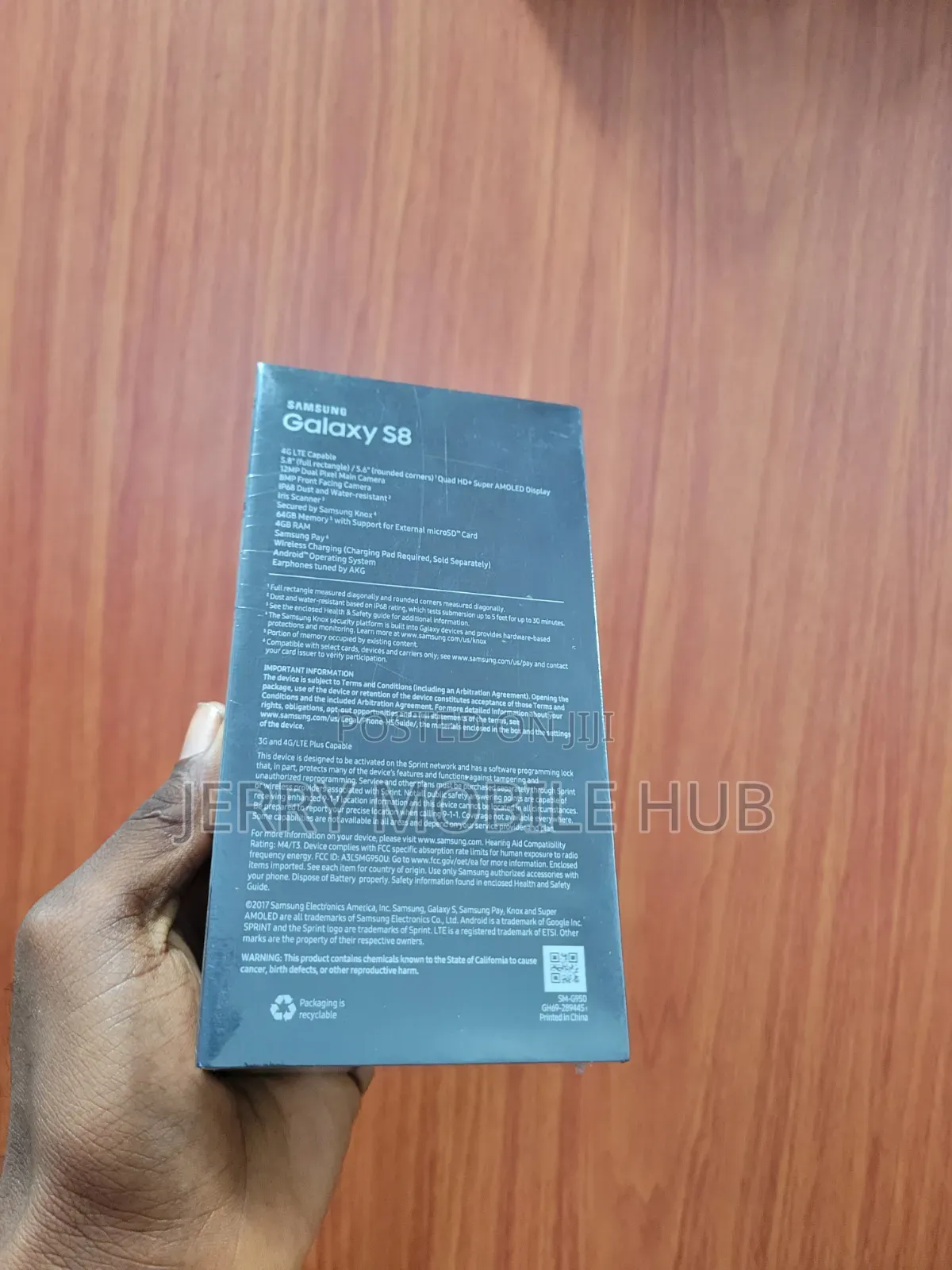 New Samsung Galaxy S8 64 GB Blue