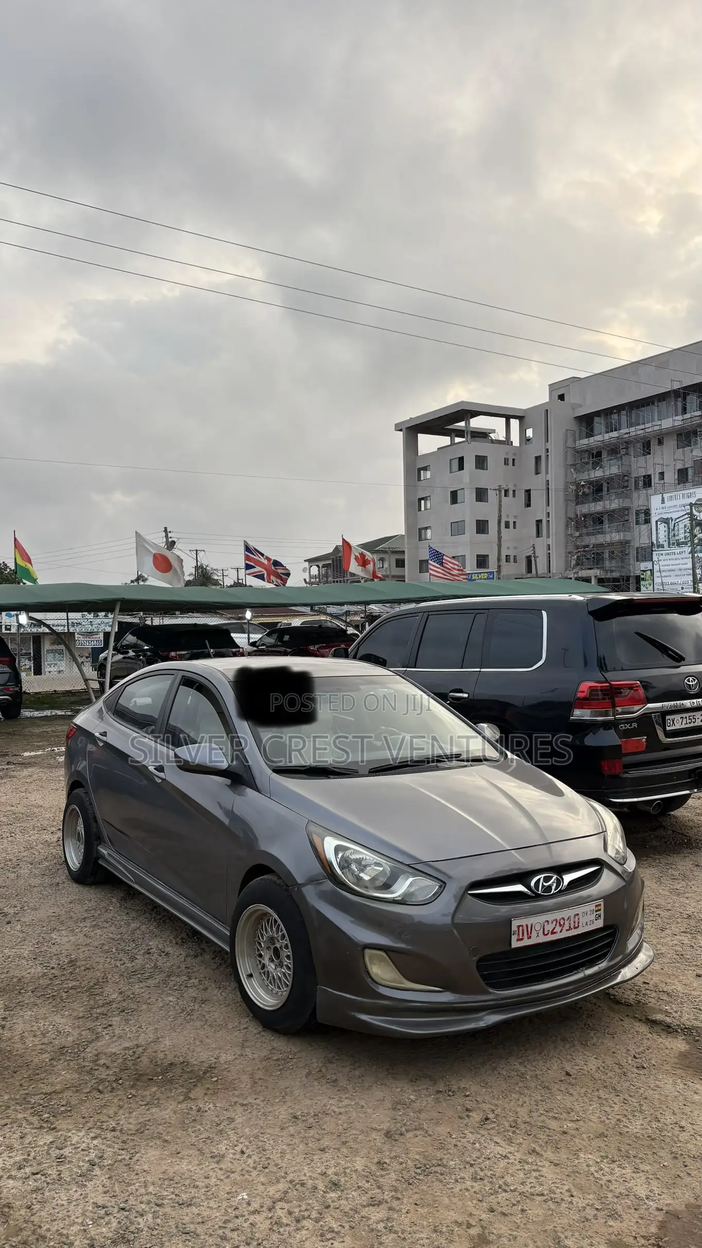 Hyundai Accent GLS 4dr Sedan (1.6L 4cyl 6A) 2014 Gray