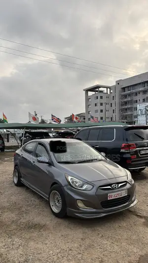 Hyundai Accent GLS 4dr Sedan (1.6L 4cyl 6A) 2014 Gray