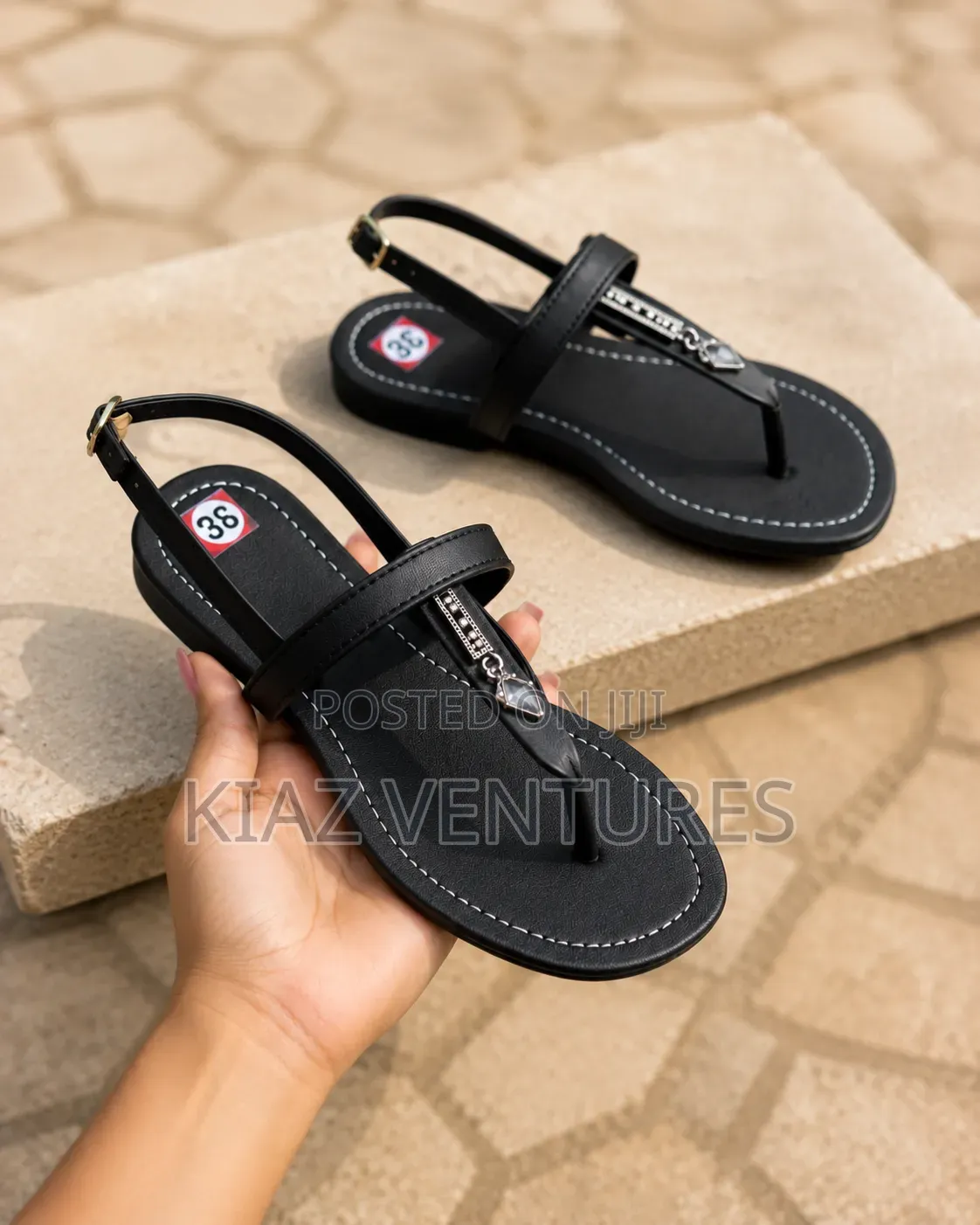 Classy Ladies Sandals Black