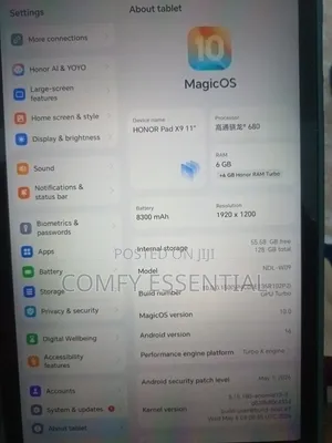 Huawei Honor Pad 5 128 GB Gray