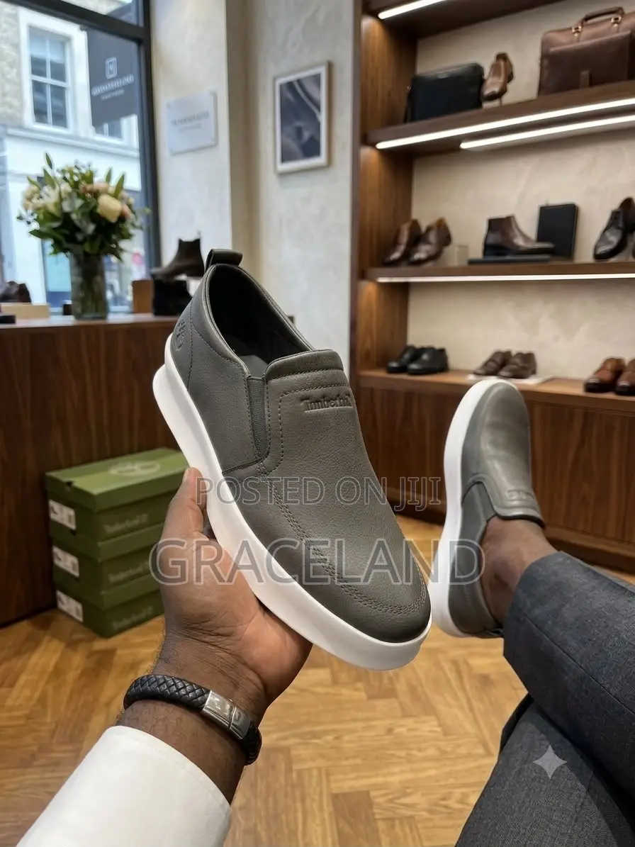 This Is Original Pure Leather Loafer Sneakers