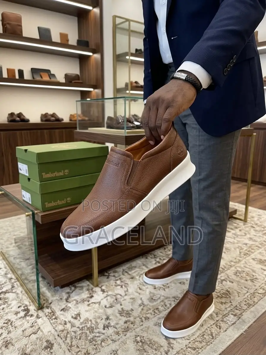 This Is Original Pure Leather Loafer Sneakers