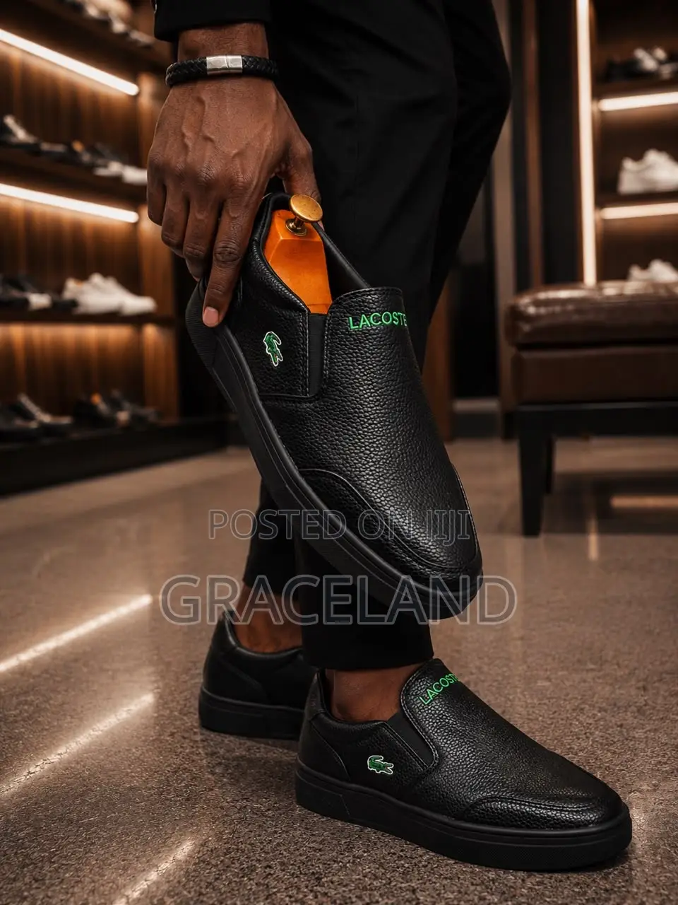 This Is Original Pure Leather Loafer Sneakers