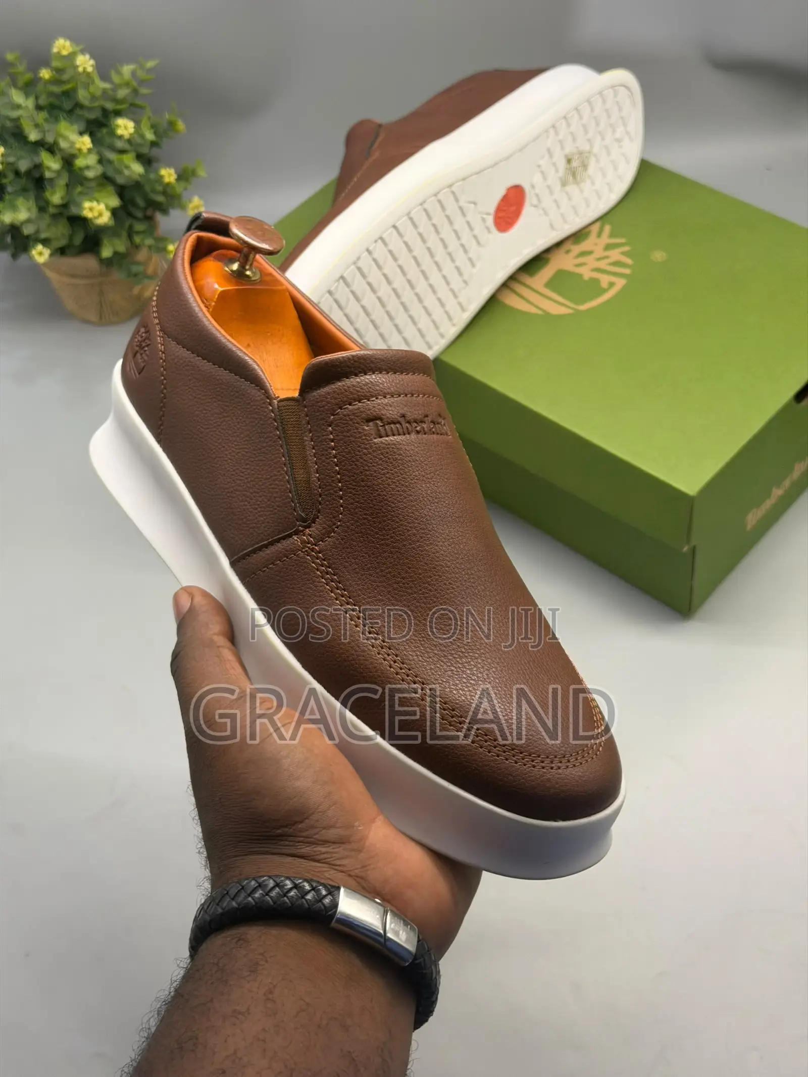 This Is Original Pure Leather Loafer Sneakers