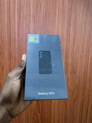 New Samsung Galaxy S23+ 256 GB Black
