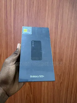 New Samsung Galaxy S23+ 256 GB Black