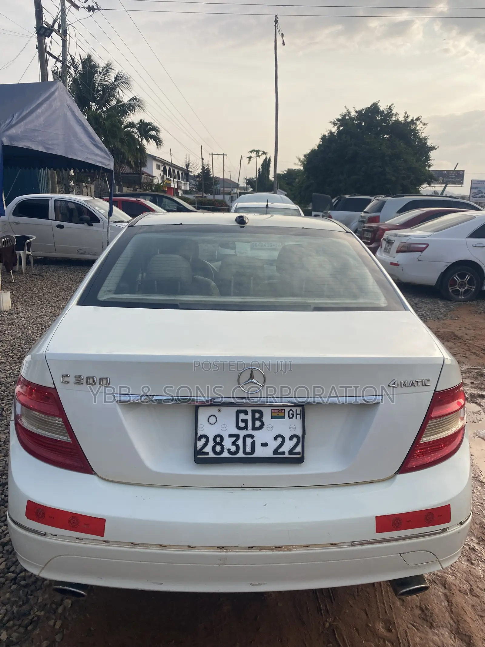 Mercedes-Benz C300 2008 White