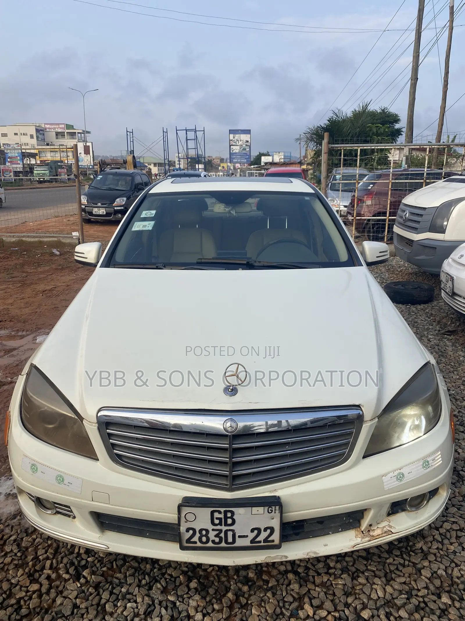 Mercedes-Benz C300 2008 White