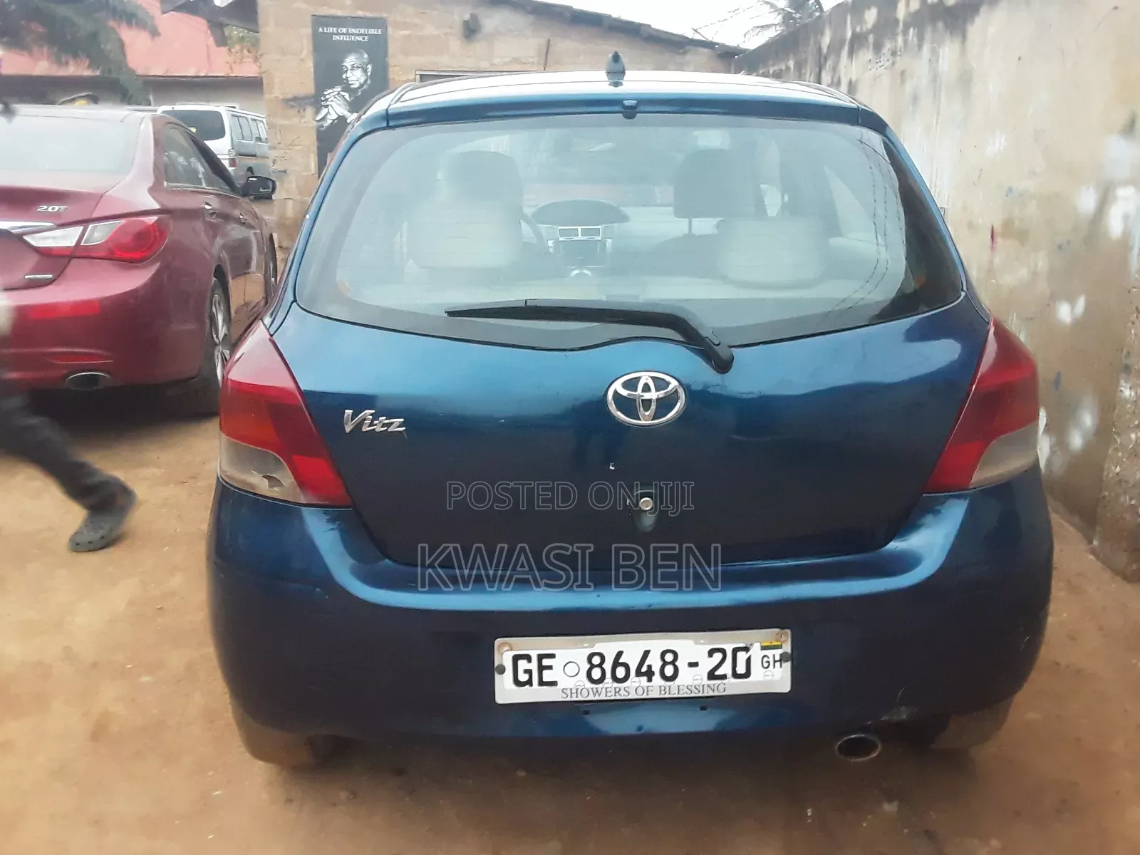 Toyota Vitz 2010 Blue