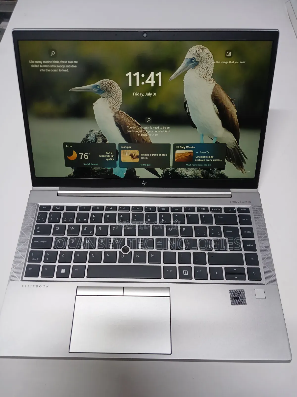 Laptop HP EliteBook 840 G7 8GB Intel Core i5 SSD 256GB