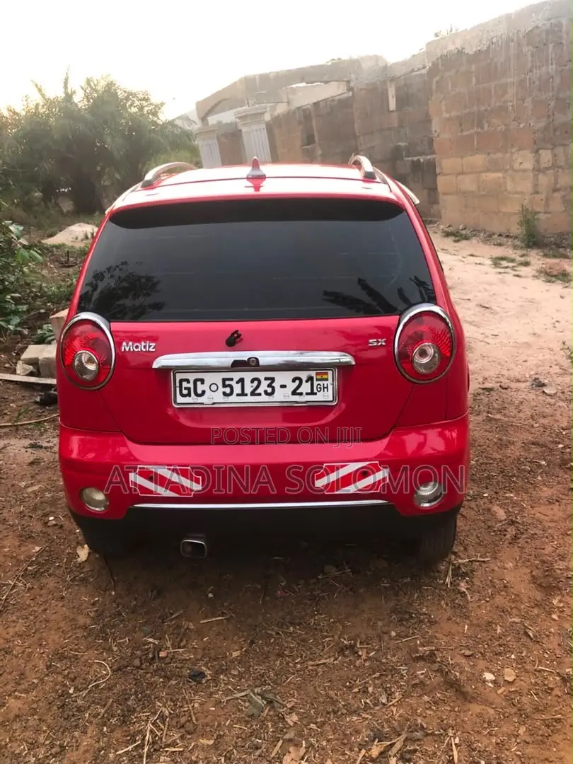 Daewoo Matiz 2009 Red