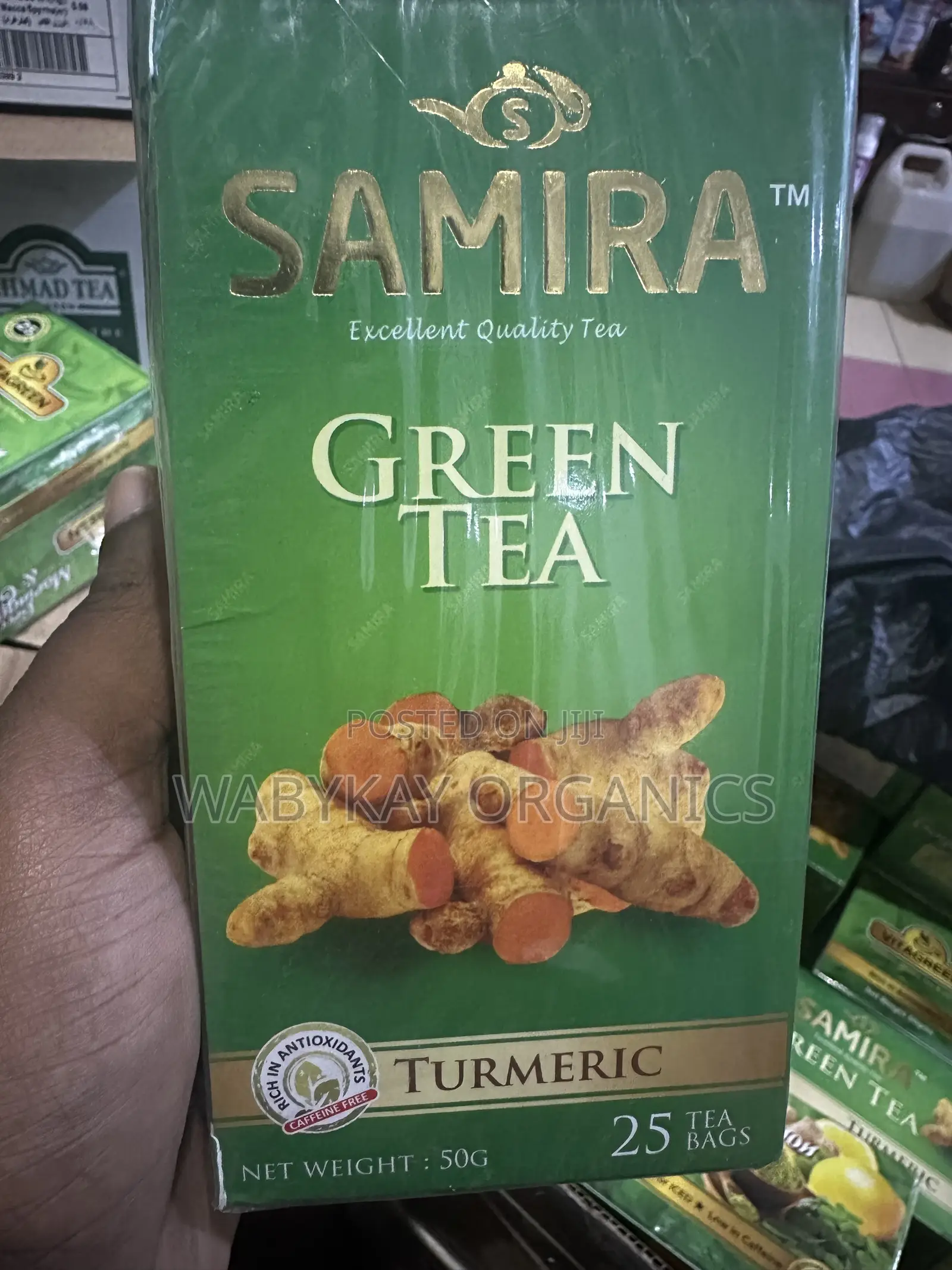Green Tea N Tumeric Tea