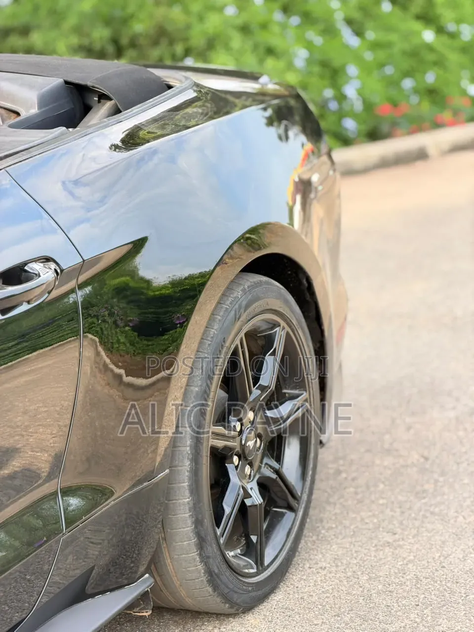 Ford Mustang EcoBoost Premium Convertible 2019 Black