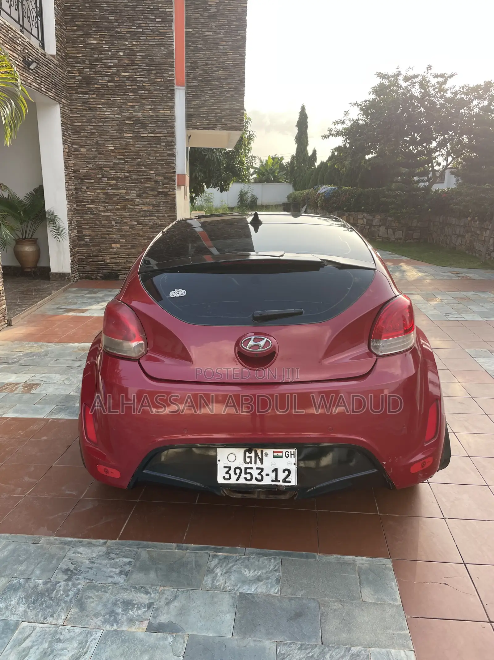 Hyundai Veloster Automatic 2012 Red